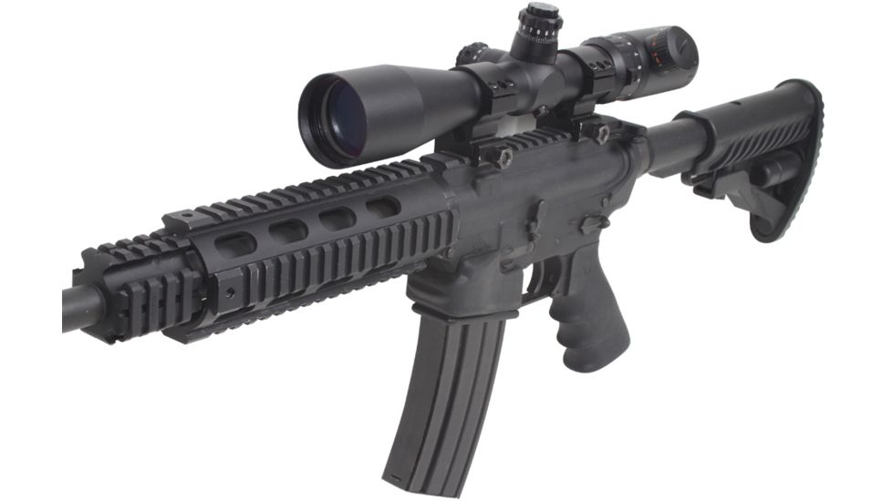 SightMark 3-9x42 Triple Duty Tactical Rifle Scope, Black w/MilDot Reticle SM13016