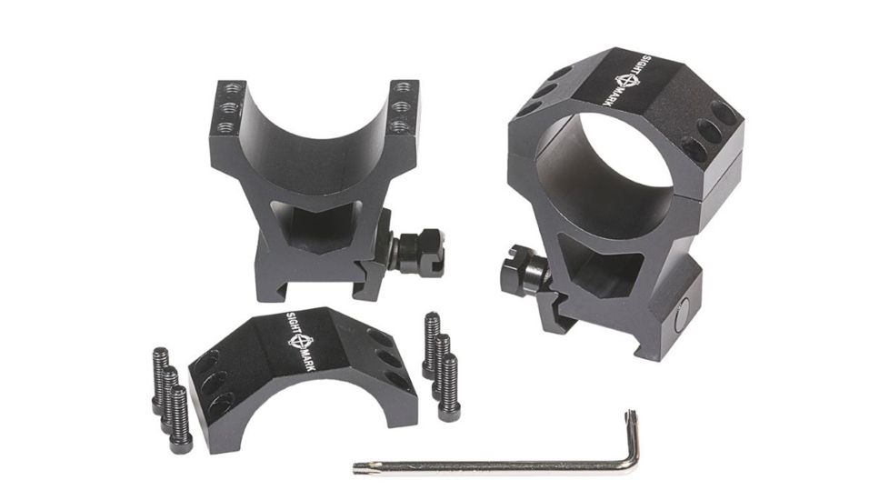 SightMark 34mm High Height Picatinny Ring SM34014