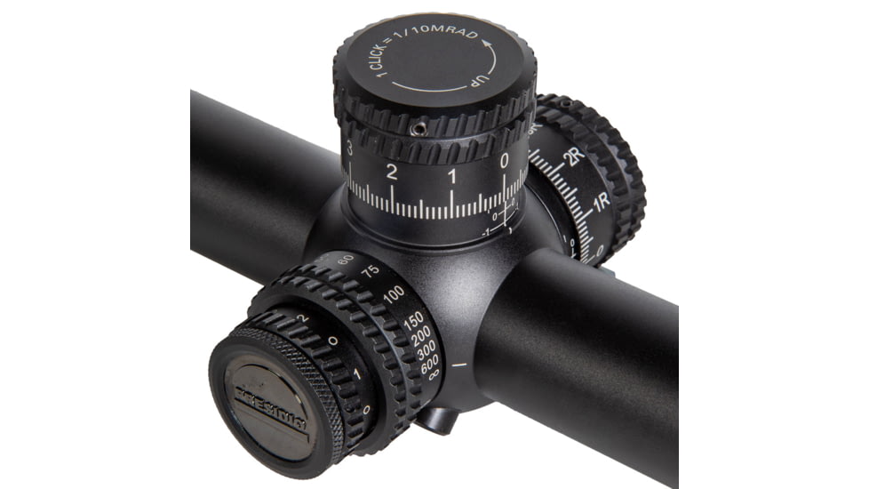 SightMark 5-30x56mm Presidio LR2 Riflescope, 30mm, First Focal Plane, Red Illuminated Reticle, Black, SM13142LR2