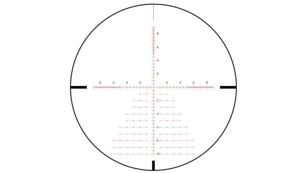 SightMark 5-30x56mm Presidio LR2 Riflescope, 30mm, First Focal Plane, Red Illuminated Reticle, Black, SM13142LR2