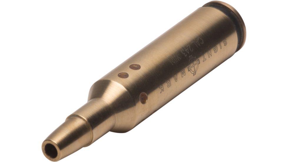 USED SightMark Accudot .243/.308, 7.62x54, Red Laser Boresight, Brass, SM39051, EDEMO14, Condition Parts Only/Salvage, Defective