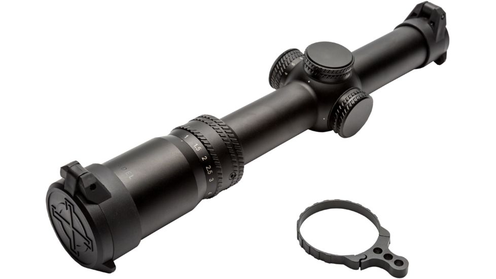 SightMark Citadel Rifle Scope, 1-10x24mm, 30mm Tube, Second Focal Plane, HDR Red Illuminated Reticle, Matte, Black, SM13138HDR