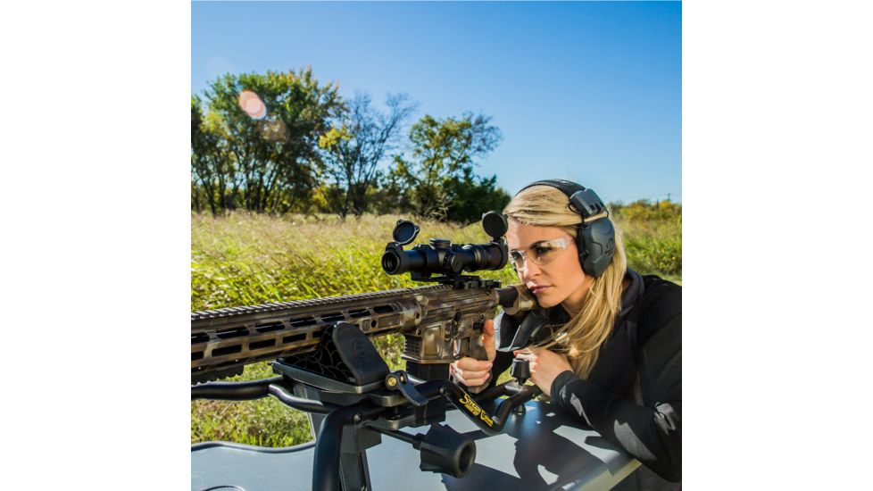 SightMark Citadel Rifle Scope, 1-10x24mm, 30mm Tube, Second Focal Plane, HDR Red Illuminated Reticle, Matte, Black, SM13138HDR