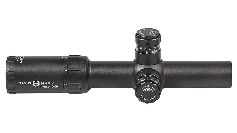 SightMark Core TX 1-4x24DCR .223/.308 BDC Dual Caliber Rifle Scope SM13072DCR