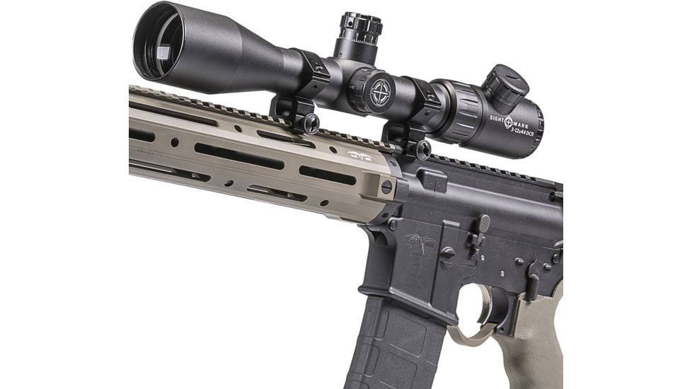 SightMark Core TX 3-12x44DCR .223/.308 BDC Dual Caliber Rifle Scope SM13074DCR