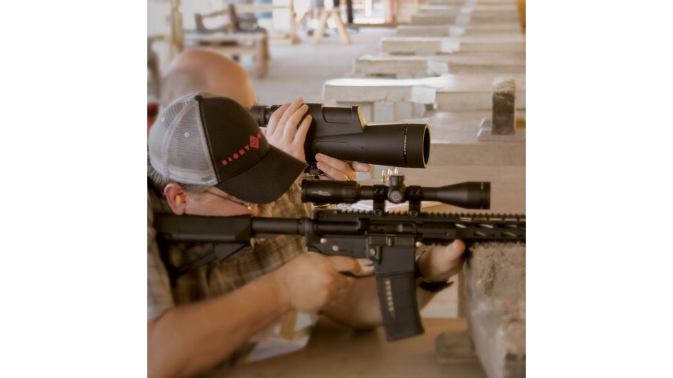 SightMark Latitude 20-60x80 XD Tactical Spotting Scope, Black, SM11034T