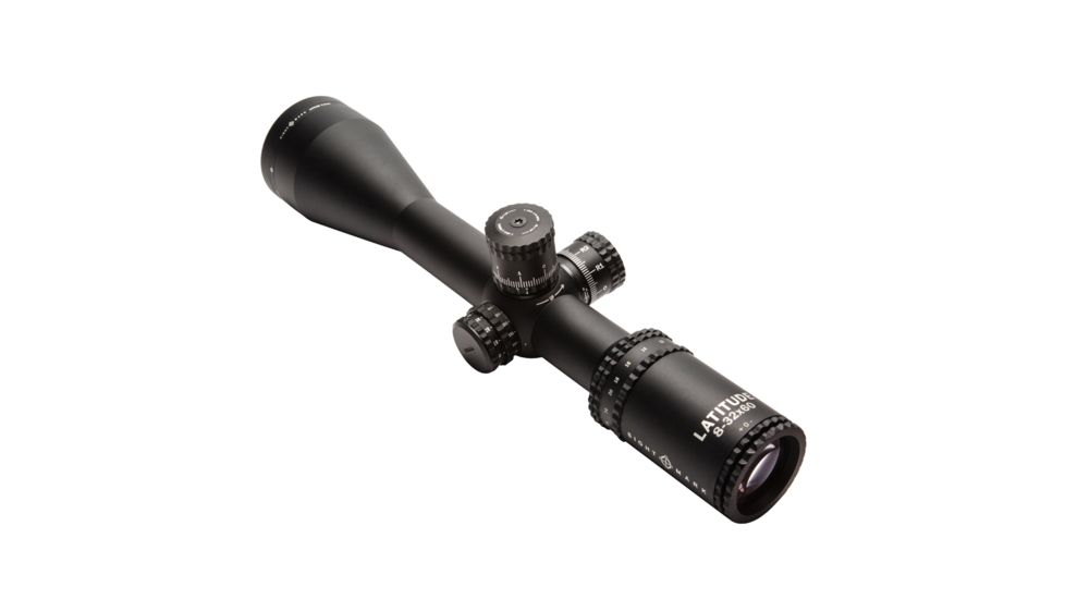 SightMark Latitude 8-32x60mm F-Class Rifle Scope, 34mm, SFP, Matte Black, SM13043FTR