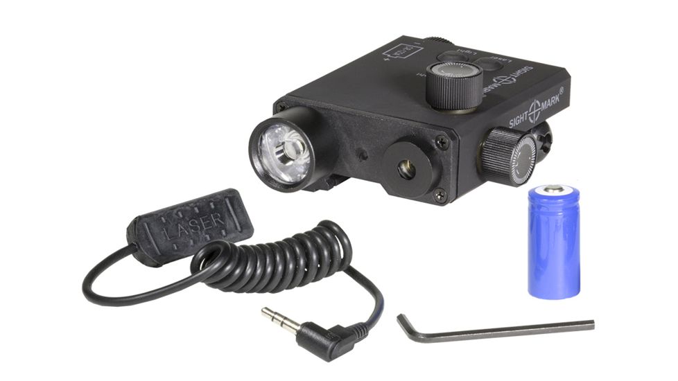 Sightmark LoPro Combo Green Laser/220 Lumen Flashlight SM25004