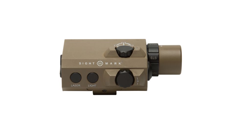 SightMark LoPro Mini Laser/Light Combo Green Laser Picatinny/Weaver, Flat Dark, SM25012DE