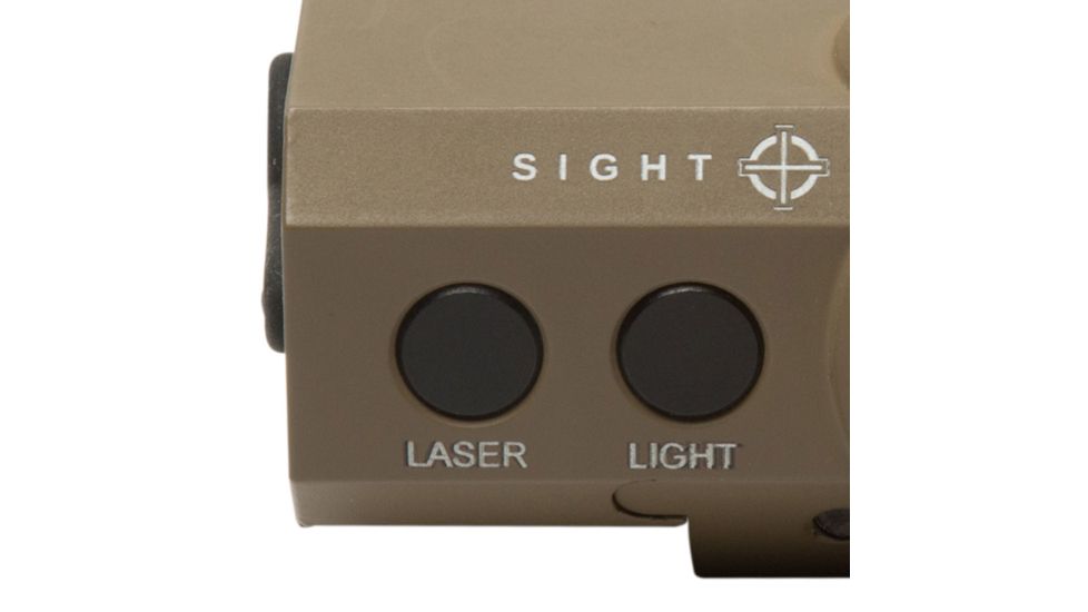 SightMark LoPro Mini Laser/Light Combo Green Laser Picatinny/Weaver, Flat Dark, SM25012DE