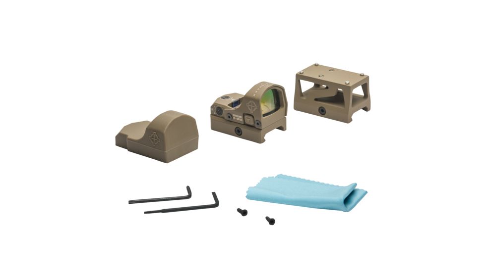 SightMark Mini Shot M-Spec FMS 1x 21x15 mm Reflex Red Dot Sight, 3 MOA Red Dot,Dark Earth, SM26043DE