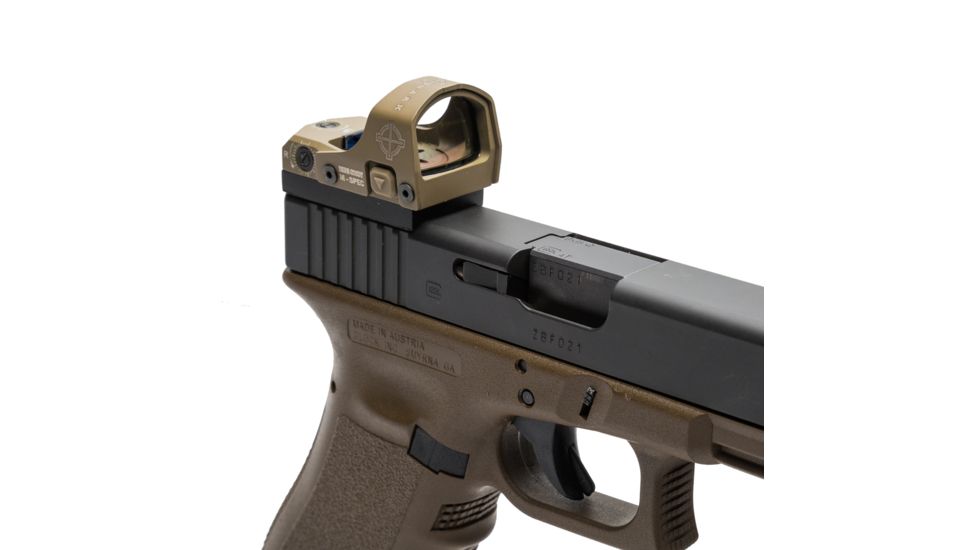 SightMark Mini Shot M-Spec FMS 1x 21x15 mm Reflex Red Dot Sight, 3 MOA Red Dot,Dark Earth, SM26043DE