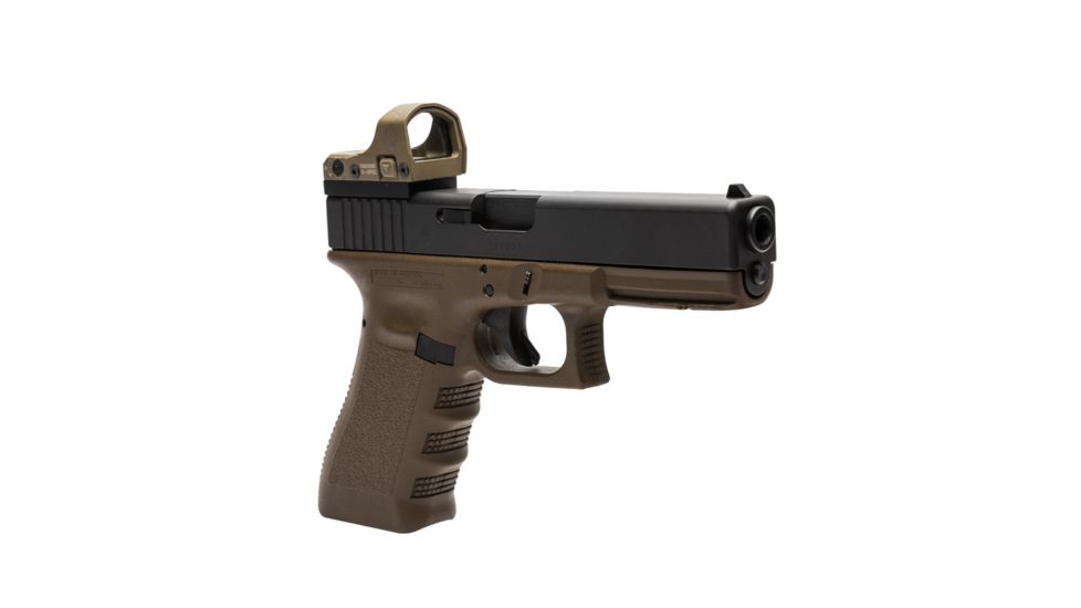 SightMark Mini Shot M-Spec FMS 1x 21x15 mm Reflex Red Dot Sight, 3 MOA Red Dot,Dark Earth, SM26043DE