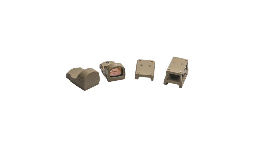 SightMark Mini Shot M-Spec FMS 1x 21x15 mm Reflex Red Dot Sight, 3 MOA Red Dot,Dark Earth, SM26043DE