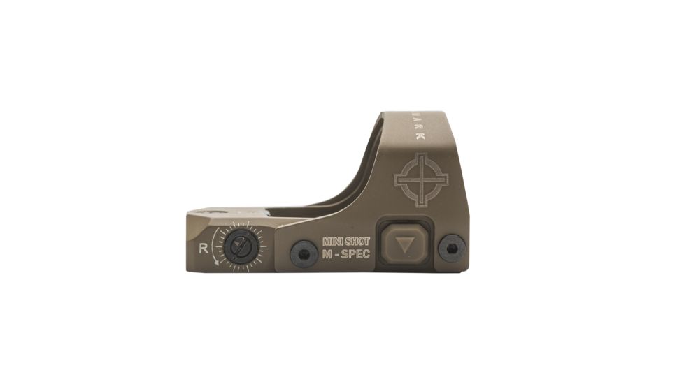 SightMark Mini Shot M-Spec FMS 1x 21x15 mm Reflex Red Dot Sight, 3 MOA Red Dot,Dark Earth, SM26043DE