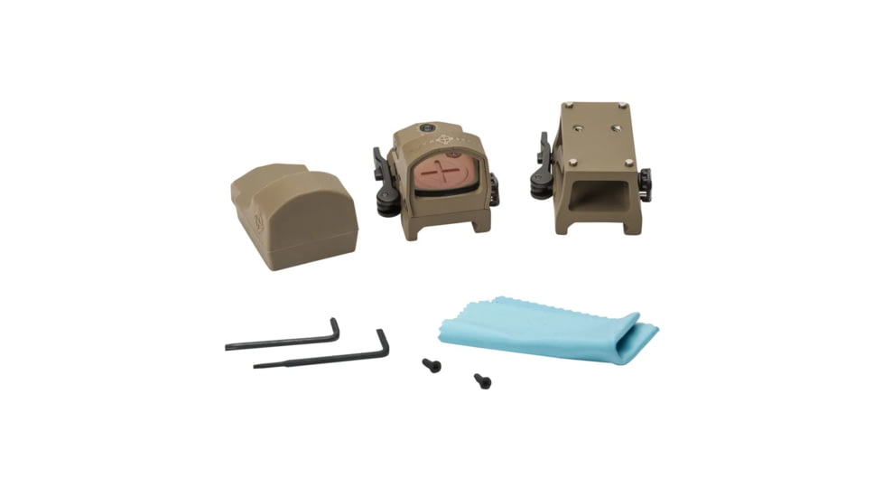 SightMark Mini Shot M-Spec M1 LQD Reflex Sight, 1x, 3 MOA Red Dot, Illuminated, Dark Earth, SM26043-LQDDE