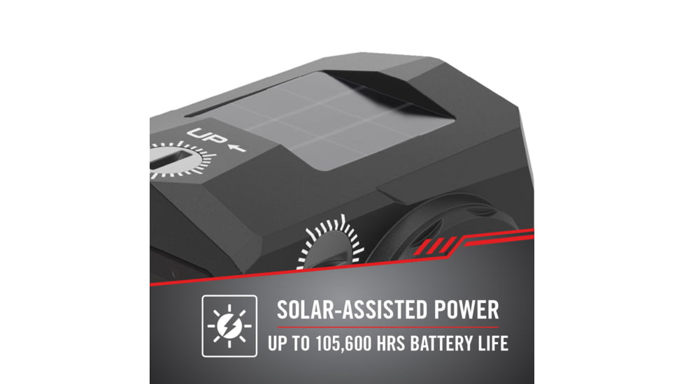SightMark Mini Shot M-Spec Solar Enclosed M4 1x Reflex Red Dot Sight