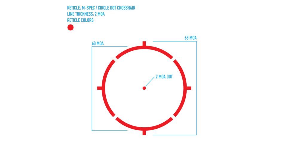 Sightmark Ultra Shot M-Spec FMS Reflex Sight, Dark Earth, SM26035DE