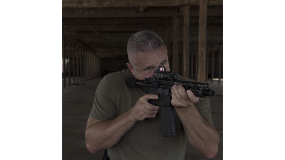 SightMark LoPro Mini Laser Sight, 300 Lumens, Picatinny Rail Mount, Matte Black, Green Laser, 520nM Wavelength, SM25025