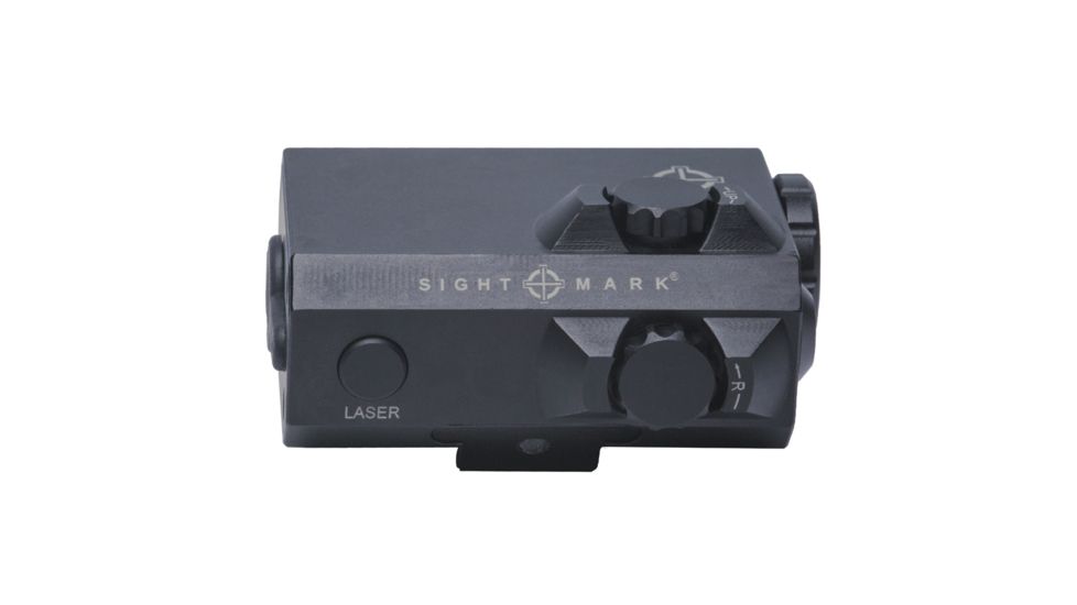 SightMark LoPro Mini Laser Sight, 300 Lumens, Picatinny Rail Mount, Matte Black, Green Laser, 520nM Wavelength, SM25018