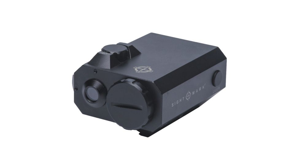 SightMark LoPro Mini Laser Sight, 300 Lumens, Picatinny Rail Mount, Matte Black, Green Laser, 520nM Wavelength, SM25016