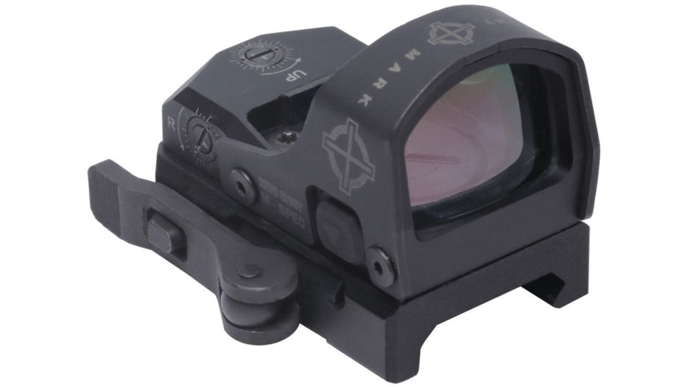 SightMark Mini Shot M-Spec FMS LQD 1x 21x15 mm Reflex Red Dot Sight, 3 MOA Red Dot, Black/Dark Earth, LQD