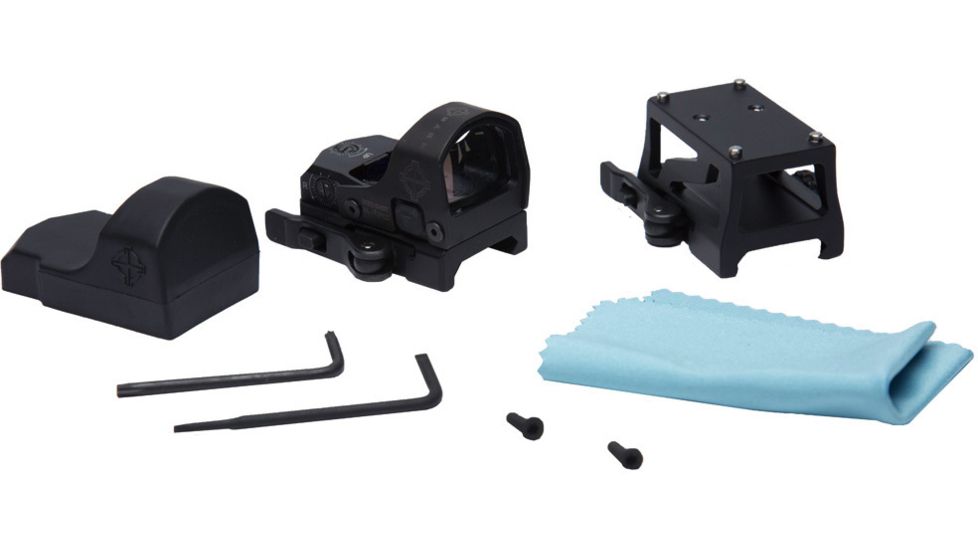 SightMark Mini Shot M-Spec FMS LQD 1x 21x15 mm Reflex Red Dot Sight, 3 MOA Red Dot, Black/Dark Earth, LQD