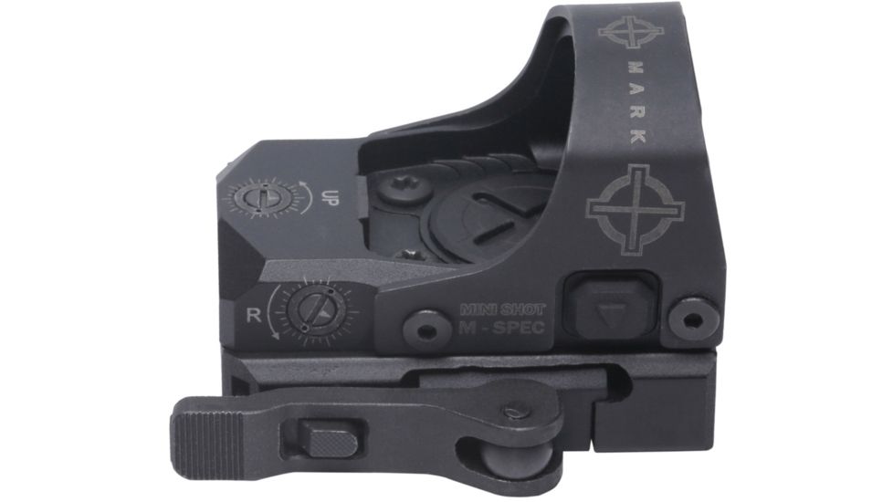 SightMark Mini Shot M-Spec FMS LQD 1x 21x15 mm Reflex Red Dot Sight, 3 MOA Red Dot, Black/Dark Earth, LQD