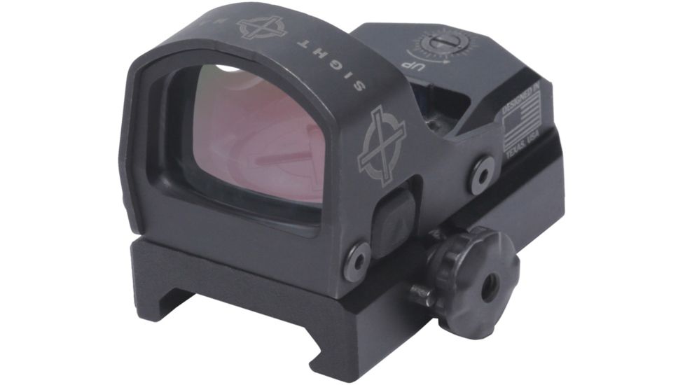 SightMark Mini Shot M-Spec FMS LQD 1x 21x15 mm Reflex Red Dot Sight, 3 MOA Red Dot, Black/Dark Earth, LQD