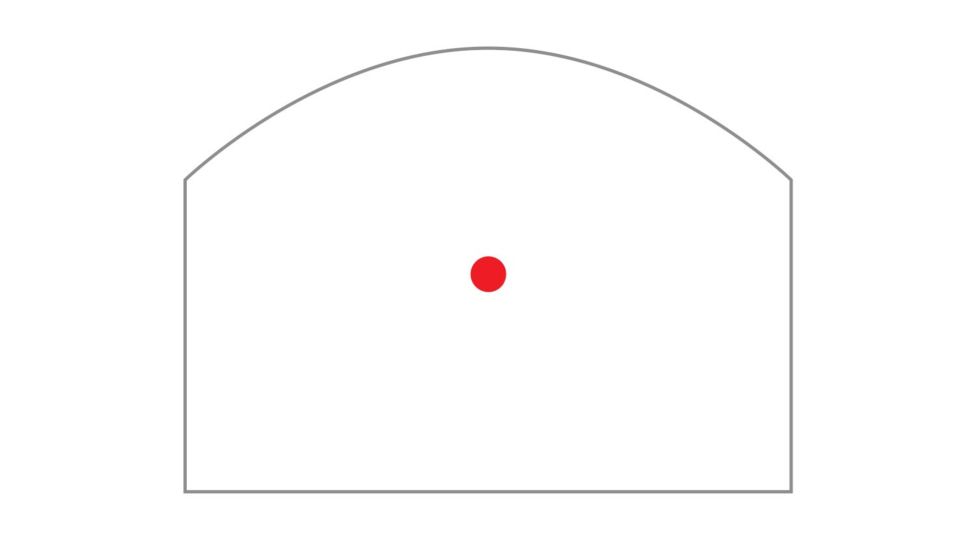 SightMark Mini Shot M-Spec FMS LQD 1x 21x15 mm Reflex Red Dot Sight, 3 MOA Red Dot, Black/Dark Earth, LQD