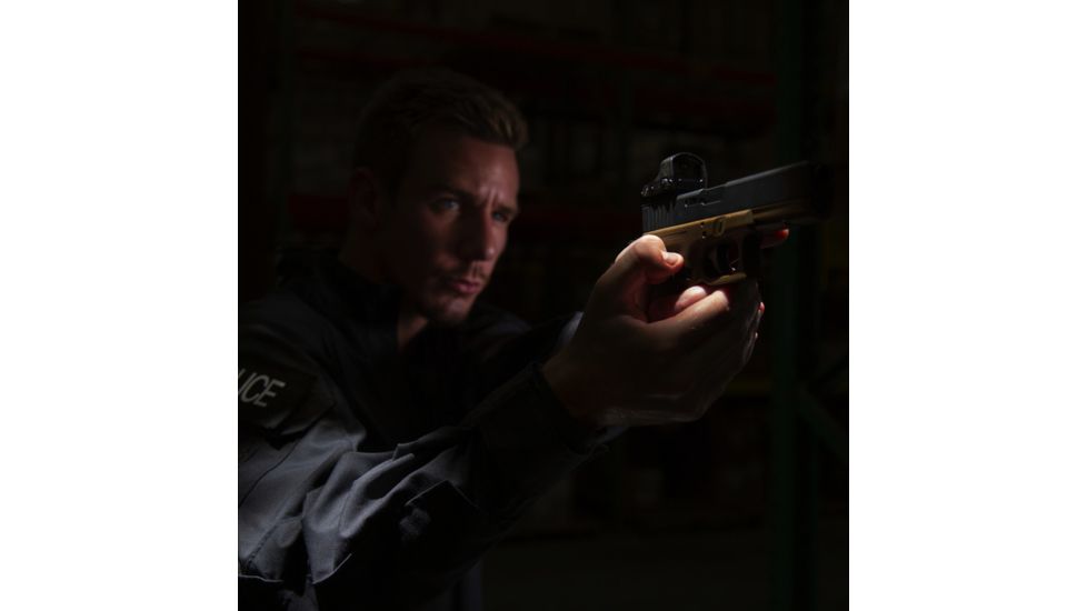 SightMark Mini Shot M-Spec FMS LQD 1x 21x15 mm Reflex Red Dot Sight, 3 MOA Red Dot, Black/Dark Earth, LQD