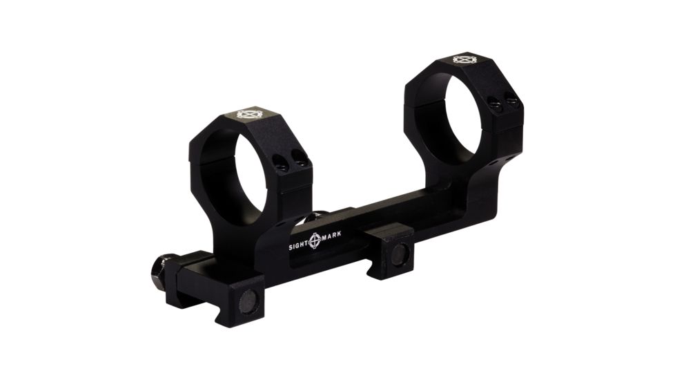 SightMark SM34018 1-Pc Base &amp; Ring Combo For AR-15 Cantilever Style Black Finish