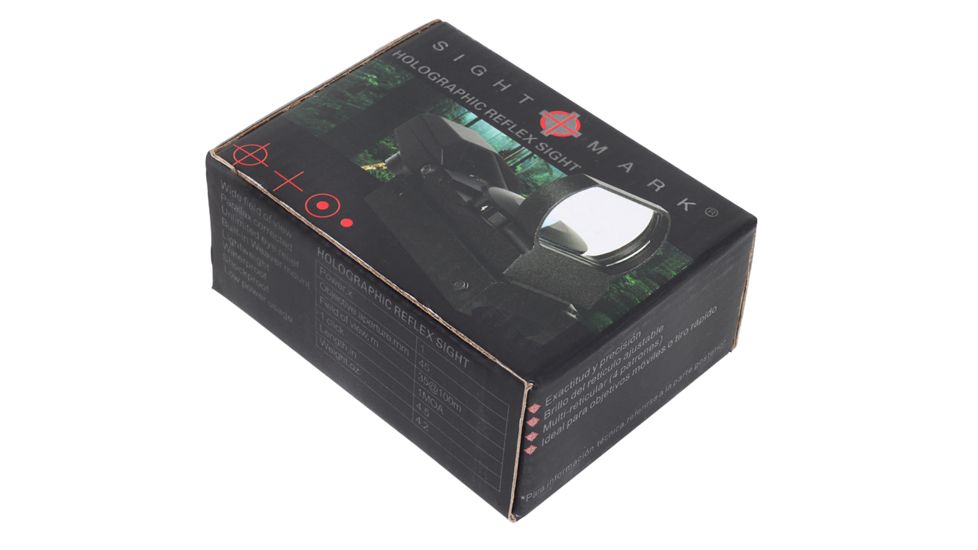 Sightmark Sure Shot Reflex Multi Reticle 1 MOA Sight, Black SM13003B, EDEMO1