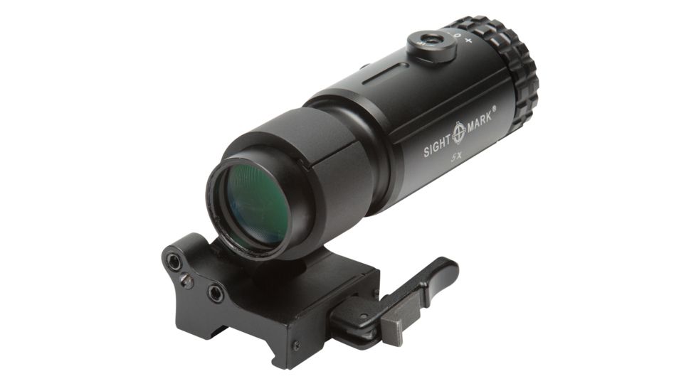 SightMark T-5 Magnifier with LQD Flip to Side Mount, Black SM19064
