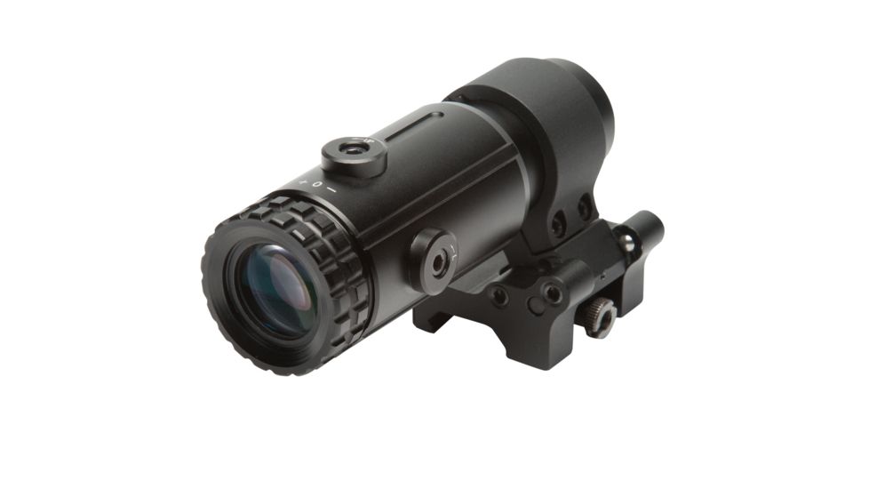 SightMark T-5 Magnifier with LQD Flip to Side Mount, Black, SM19064