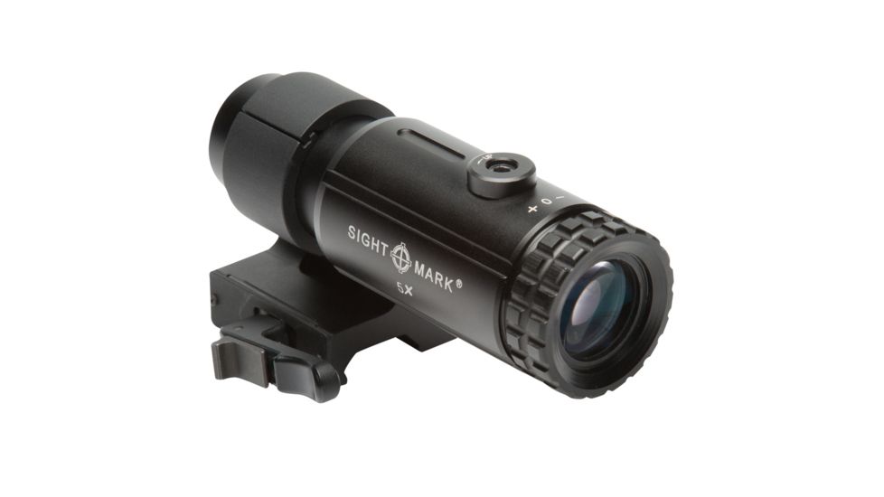 SightMark T-5 Magnifier with LQD Flip to Side Mount, Black, SM19064