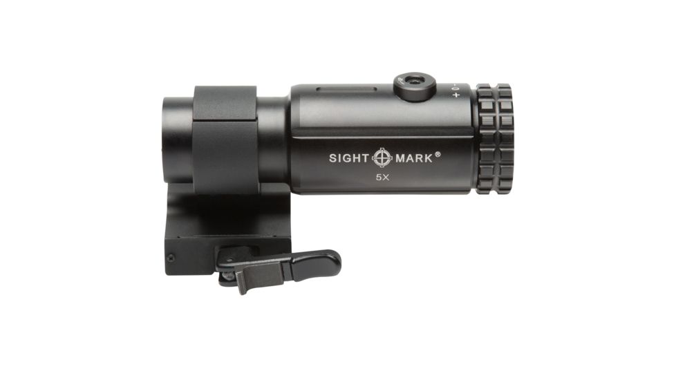 SightMark T-5 Magnifier with LQD Flip to Side Mount, Black, SM19064