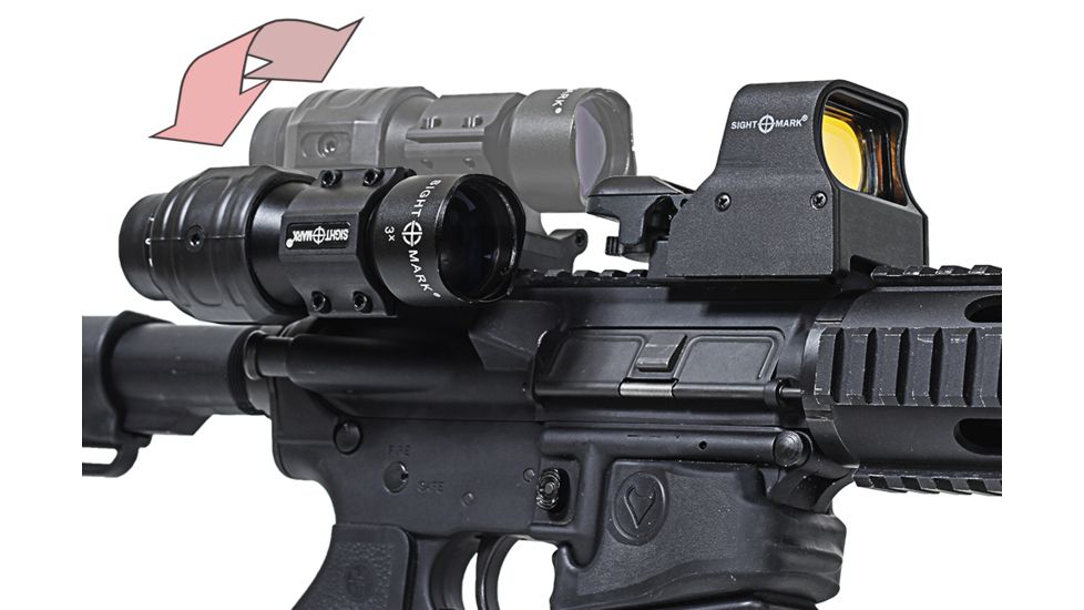 Sightmark Tactical Magnifier, 3x, Slide-to-Side SM19024