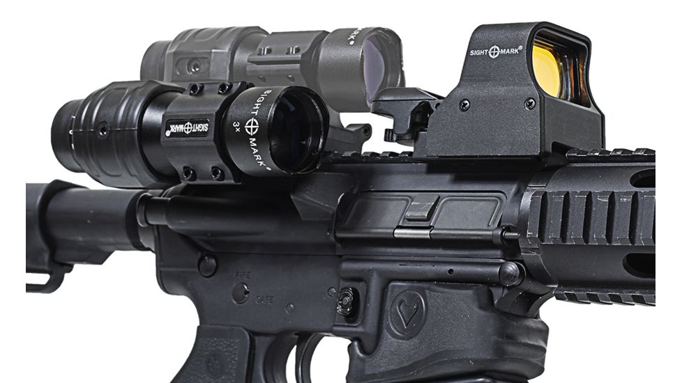 Sightmark Tactical Magnifier, 3x, Slide-to-Side SM19024