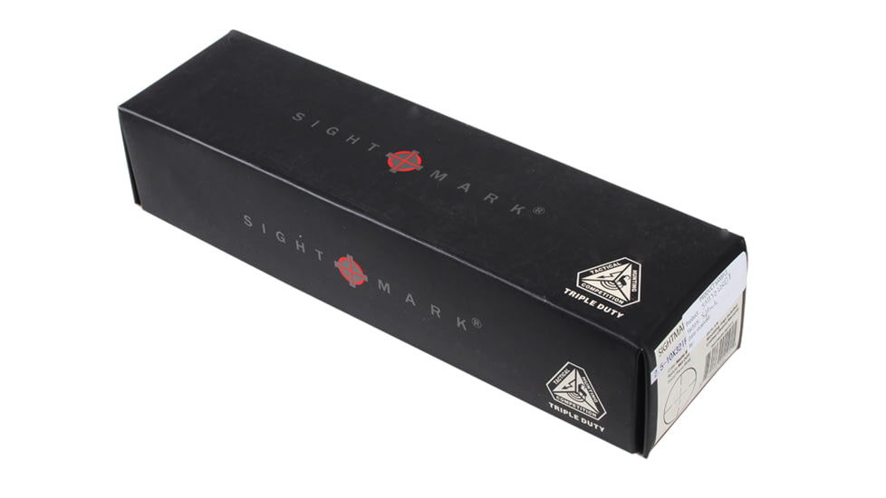 Sightmark Triple Duty 2.5-10x32 Waterproof Rifle Scope, Black, Circle Dot Duplex Reticle SM13022CDX