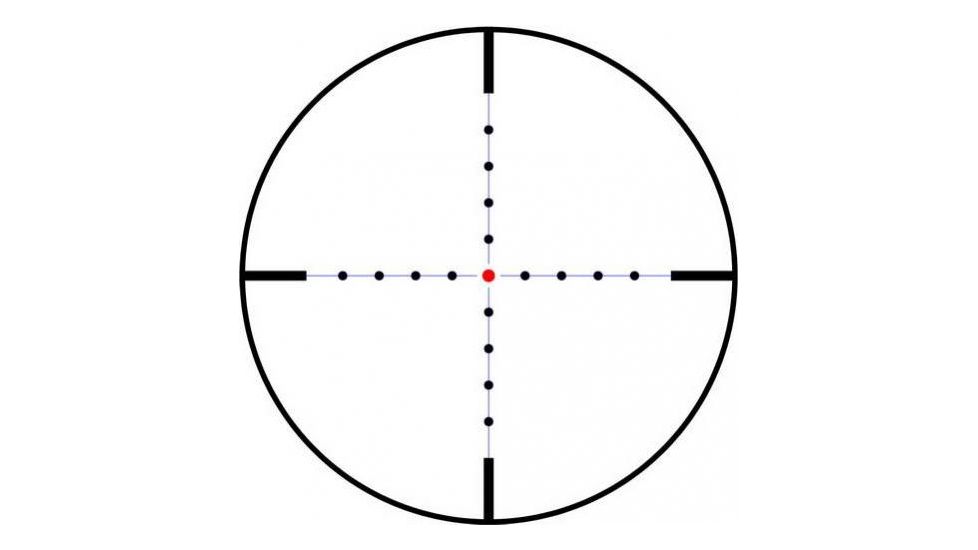 Sightmark Triple Duty 2.5-10x32 Waterproof Rifle Scope, Black, Mil-Dot Dot Reticle SM13022MDD