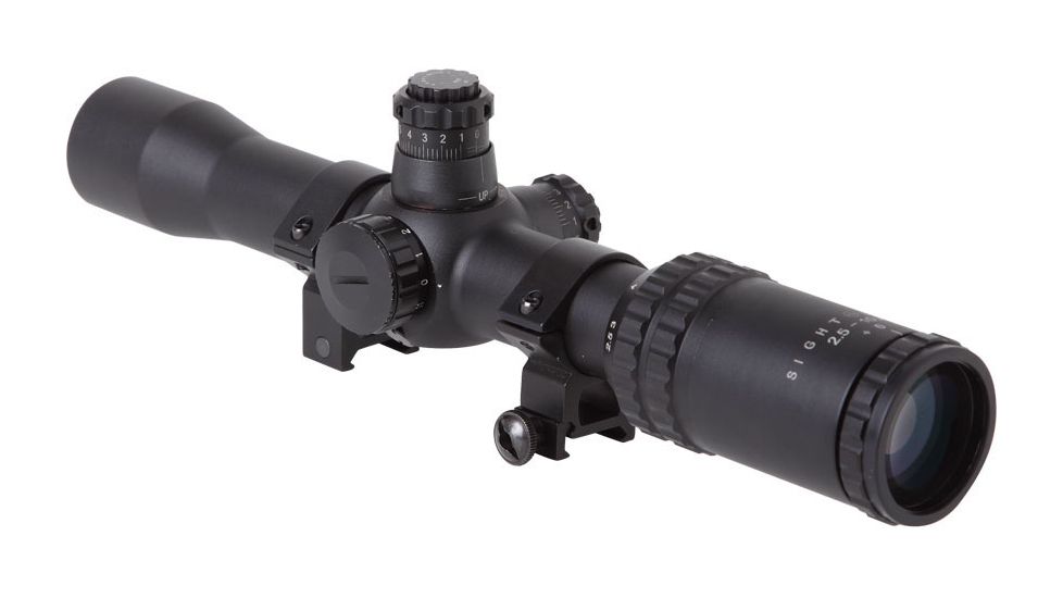Sightmark Triple Duty 2.5-10x32 Waterproof Rifle Scope, Black, Mil-Dot Dot Reticle SM13022MDD