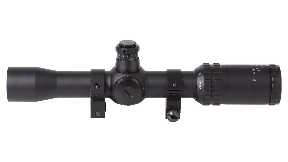 Sightmark Triple Duty 2.5-10x32 Waterproof Rifle Scope, Black, Mil-Dot Dot Reticle SM13022MDD