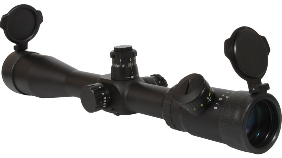 Sightmark Triple Duty 4-16x44 Waterproof Tactical Rifle Scope, Matte Black, MilDot Reticle - SM13017