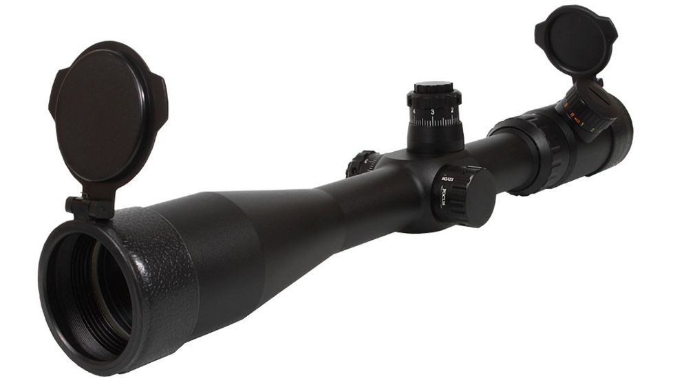 Sightmark Triple Duty 4-16x44 Waterproof Tactical Rifle Scope, Matte Black, MilDot Reticle - SM13017