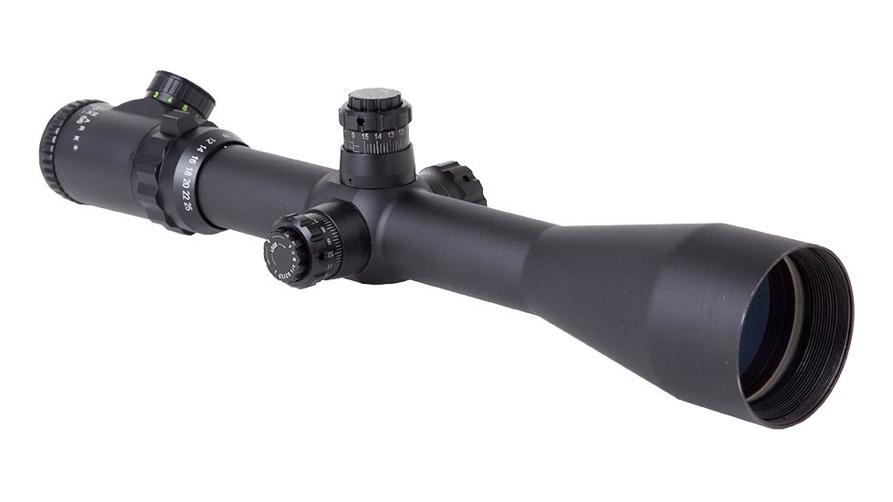 Sightmark Triple Duty 6-25x56 Waterproof 35mm Rifle Scope, Matte Black, Mil-Dot Dot Reticle - SM13019MDD