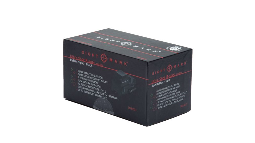 SightMark Ultra Shot R-Spec Reflex Sight, Black, SM26031