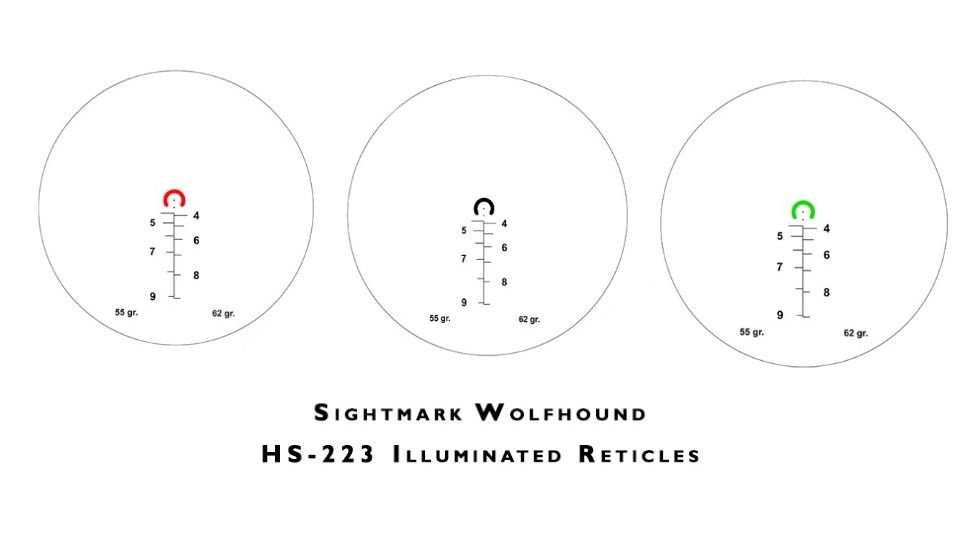 Sightmark Wolfhound 3x24 HS-300 Prismatic Weapon Sight SM13025AAC