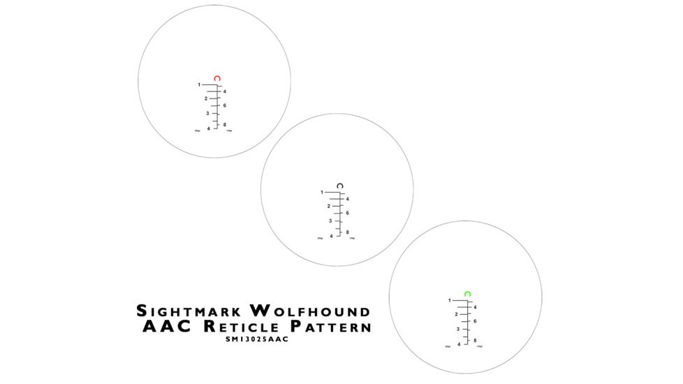 Sightmark Wolfhound 3x24 HS-300 Prismatic Weapon Sight SM13025AAC