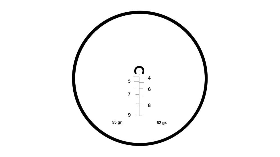 SightMark Wolfhound 6x44 HS-223 Prismatic Red Dot Sight, Black, SM13026-LQDK
